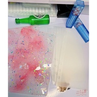 [Tang moc khoa] resin notebook cover, A6 notebook cover