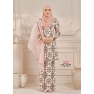 BAJU KURUNG CASANDRA Ironless - CS900 Cream