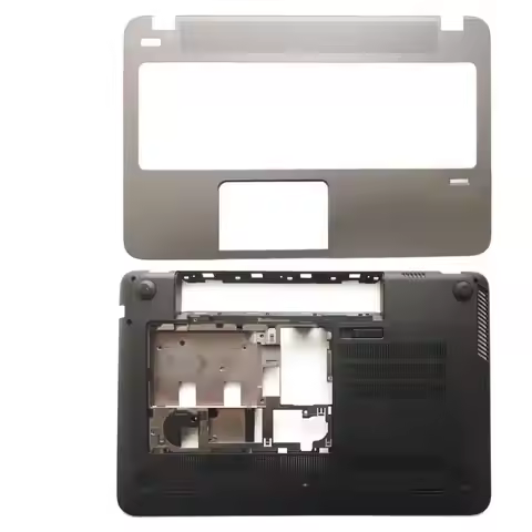 New For HP Envy 15-J 15J Palmrest Case 720570 -001 +Bottom Case 720534 -001 Silver
