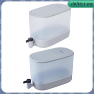 [DolitybdMY] Drink Dispenser for Fridge, Container for Party, 4L Cold Water Pitcher Lemonade Stands Juice Jug with Spigot