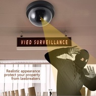 simulation burglar alarm camera fake surveillance cameras webcamLED light emulate cctv for warning模拟