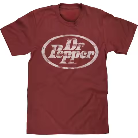 Distressed Logo Dr. Pepper T-Shirt