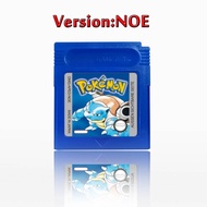 Bandai | Pokemon 16-Bit GBC Game Cartridge Red Blue Green Gold Silver Crystal French/Spanish/German/