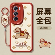 oppo reno 12 pro 5g casing oppo reno 11f 5g casing Suitable for opporeno12 Phone Case New Year oppor