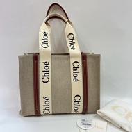 Chloe woody tote bag