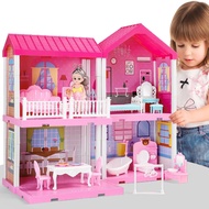 BEST SELLER, JUKUDAHU Girl House Toys for Girls 4-8, 2 Storey 4 Rooms Indoor Playset