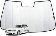 Genuine SNAPSHADES Front Windscreen Sun Shade for BMW 5 Series Sedan/Wagon 4th Gen (E39; 1995-2003)