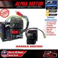 FRG FORMULA ORIGINAL SUIS PEMEGANG HANDLE SWITCH Y125ZR SRL110 Y110 SS2 KIRI KANAN LEFT RIGHT LH RH
