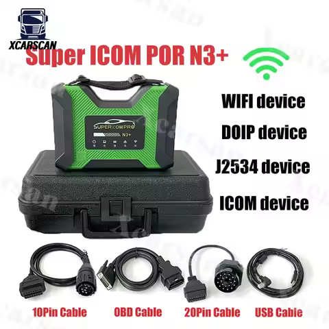 SUPER ICOM PRO N3 for B-MW Support Code OBD2 Scanner MB PRO N3+ USB 3.0 Full Configuration Diagnosti