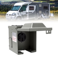 ebsrmy RV Power Outlet Box 50 Amp Enclosed Lockable Weatherproof Outdoor Electrical Panel Iron Shell