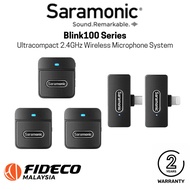 Saramonic Blink100 B1/ B2 /B2 / B3 / B4 / B5 / B6 Ultracompact 2.4GHz Dual-Channel Wireless Micropho