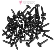 RUSSIK 100pcs/bag Stuffed Doll Eyes Black 4X5MM/5X7MM Mini Animals Noses Accessories