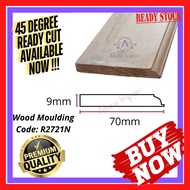 Wainscoting R2721N Wood Moulding/ Wainscoting Decoration/ Bingkai Kayu/ Frame Pintu/ Kayu Skirting
