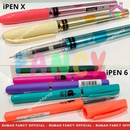 [1 DOZEN / 12 PCS] YOUMEI Apple Gel Pen / I Pen X 8005 / I Pen 6 80030.5mm Black Ink Office Pen/ Pat