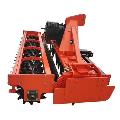 Deposit Custom New Deep Tillage Harrow Large Tractor Mounted Soil Power Driven Harrow Agricultural F