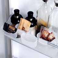 ZM6J3J Mini Kitchen Convenient Sauce Bag Rack Seasoning Bag Holder Refrigerator Storage Box Fridge Organizer