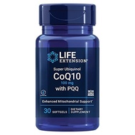 Life Extension Super Ubiquinol CoQ10 with PQQ &amp; Shilajit - For Heart &amp; Nerve Health， Cholesterol &amp; E