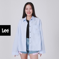 LEE เสื้อเชิ้ตแขนยาวผู้หญิง คอลเลคชั่น Lee Pink Oversize รุ่น LE S225WSHLN04