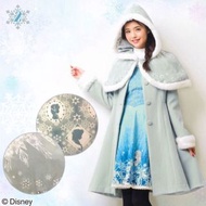Secret Honey全新正品帶吊牌愛莎艾莎Elsa frozen冰雪奇緣鬥篷大衣毛呢外套迪士尼Disney萬聖節cosplay