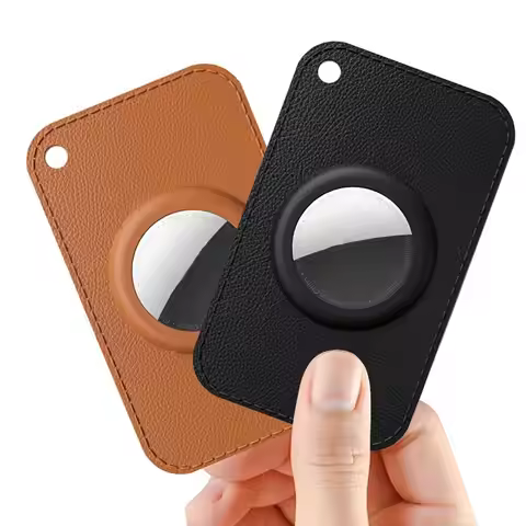 TPU Wallet Case Thin Card Ultra-thin Flexibility Wallet Card Holder Anti-lost Card Tracker Protectiv