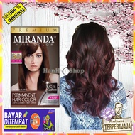 Miranda Hair Color MC-18 Coffee Pewarna Rambut Permanen Aman Original Pewarna Rambut Cerah Cat Rambu