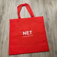 NET購物袋環保袋手提袋大容量紅色