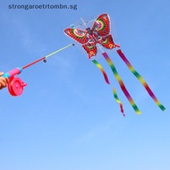 Strongaroetrtombn Chinese traditional kite line outdoor toys for kids kite animal kites nylon SG
