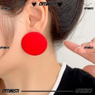 OPTIMISTIVF Fashion Earrings Brand  60s Style Exaggerated Color Fashion Jewellery