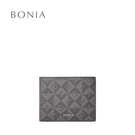 Bonia Black Alvaro Monogram 8 Cards Wallet