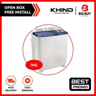 Khind 7kg/10kg Semi Auto Washer KWM-717/KWM-1017 Mesin Basuh Semi Auto