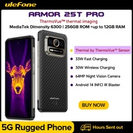 【In Selangor】Ulefone Armor 25T Pro 5G Thermal Imaging Rugged Phone Android 14 33W 50MP+64MP NFC Wate