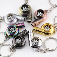 Turbocharger Keychain Manual Lever Car Metal Keychain Turbo Gear Pendant Boutique