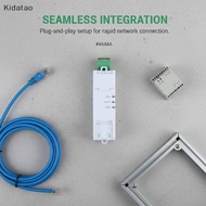 Kidatao RS485 To Ethernet Converter Tiny Size Serial Server USR-DR134 Support TCP/UDP/HTTP/DHCP/DNSP