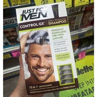 Just For Men Control GX Regular Shampoo 118ml แชมพูเปลี่ยนสีผม ลดแชมพูย้อมผมดำ จากออสเตรเลีย​ 🇦🇺