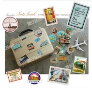 Suitcase stickers stickers retro nostalgia postmark paper stickers rimowa suitcase stickers  xp