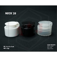 Mushroom Fliptop D28 Cupir Lid/ Soap Lid/ Shampoo Lid/ Neck/ 28