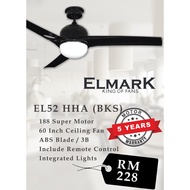 Ceiling Fan Elmark EL52 HHA 60" | 遥控风扇