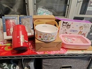 7-11 mofusand 保溫壺，碗，玻璃盒