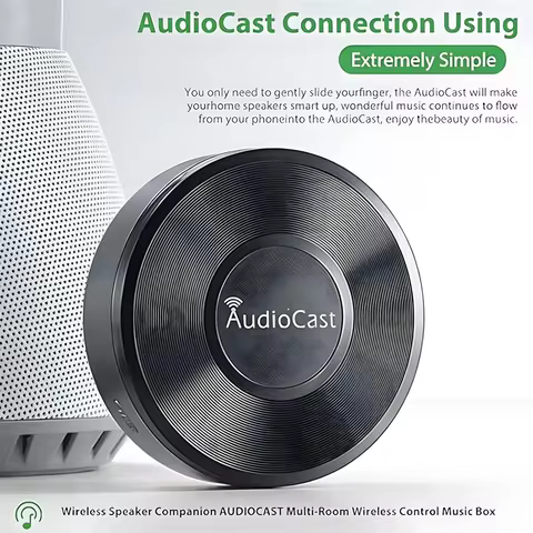 Wireless Wifi Music Audio Streamer Receiver Audiocast Ieast pPlay M5 DLNA For Airplay Audio Music Ad
