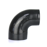 90 Degrees Reducer Silicone Elbow Hose 38 45 51 57 63 70 76 83 89mm Universal Rubber Joiner Bend Tub