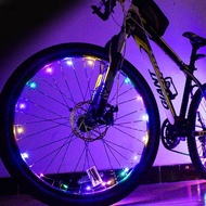 Han Bicycle Hot Wheel Lights Mountain Bike Frame Decoration Lights Bicycle Spoke Lights Night Riding Bicycle Wheel Lights SG