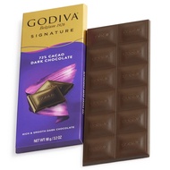 Godiva Signature 72% Dark Chocolate, 90g