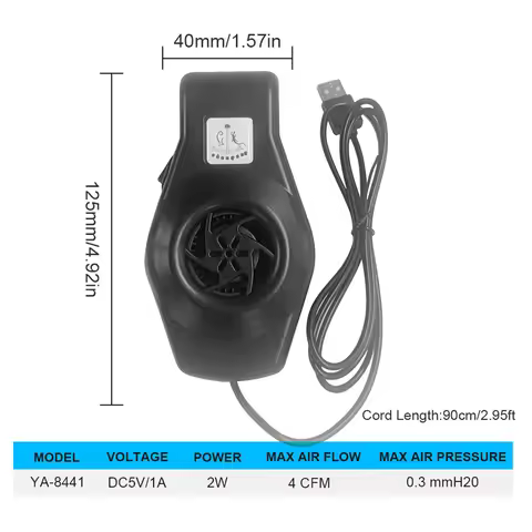 Mini Aquarium Chiller with Speed Controller Aquarium Fan Quiet Aquarium Cooler Suitable for Freshwat