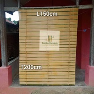 tirai bambu gulung teras rumah/tirai jendela/penyekat ruangan/tirai jendela tarik gulung/tirai teras depan rumah/pembatas ruangan/gorden gulung/tirai kerey wide bambu