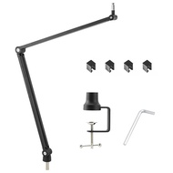 Adjustable Metal Microphone Stand for Gaming Streaming USB Condenser Mic Suspension Scissor Boom Arm