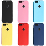 Huawei Nova 2 Lite LDN-LX2 LDN-L21Plain Color Case Soft Silicone TPU Phone Casing