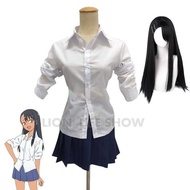 2 Anime IJIRANAIDE NAGATORO SAN Nagatoro Hayase Cosplay Costume + Wig Cap