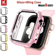 New Diamond Bumper Cover Case For For iWatch 38 40 MM All-around Protector Case Shell For Iwatch Series 9 8 76 5 4 3 2  38mm 40mm 41mm 42mm 44mm