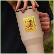 Good Luck Stickers Good Job Stickers Waterproof Treasury Gold Card Motivational Fortune Foil Decals 