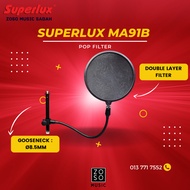 SUPERLUX MA91B POP FILTER (SUP-MA91B)/ ZOSO MUSIC SABAH